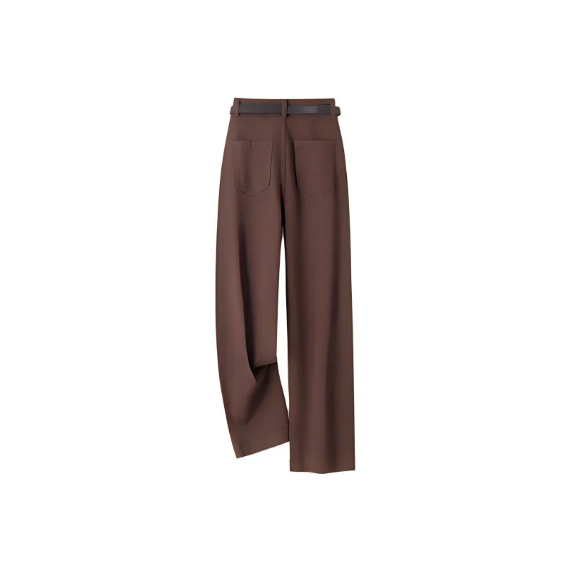 IHIMI Jeans Women's Red Coffee-1