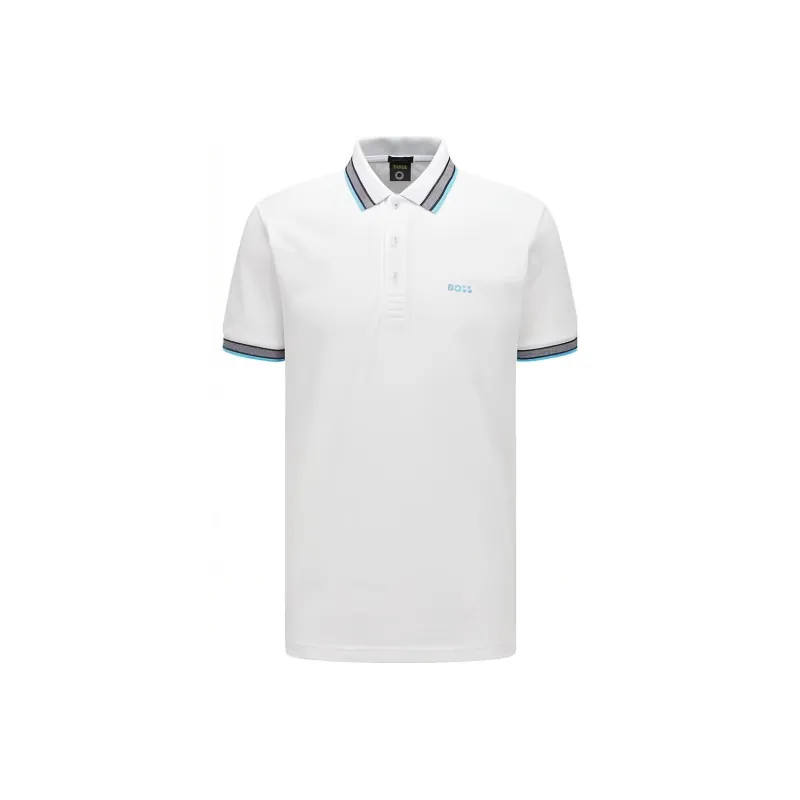 HUGO BOSS Polo Shirts Men White-0