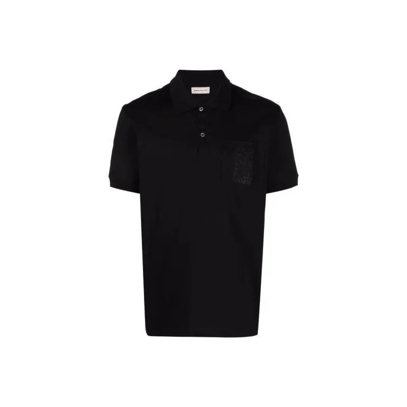 McQ Alexander McQueen Polo Shirts Men Black-0