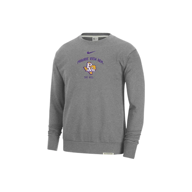 Nike Prairie View A&M Standard Issue Men's Nike College Fleece Crew Neck Sweatshirt-0