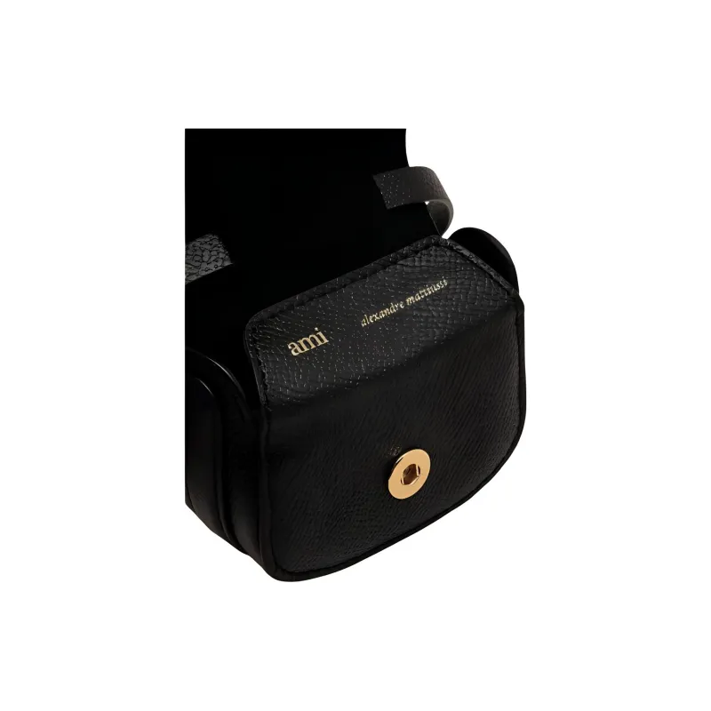 AMIPARIS Cow Leather Coin Purse Women's Black-2