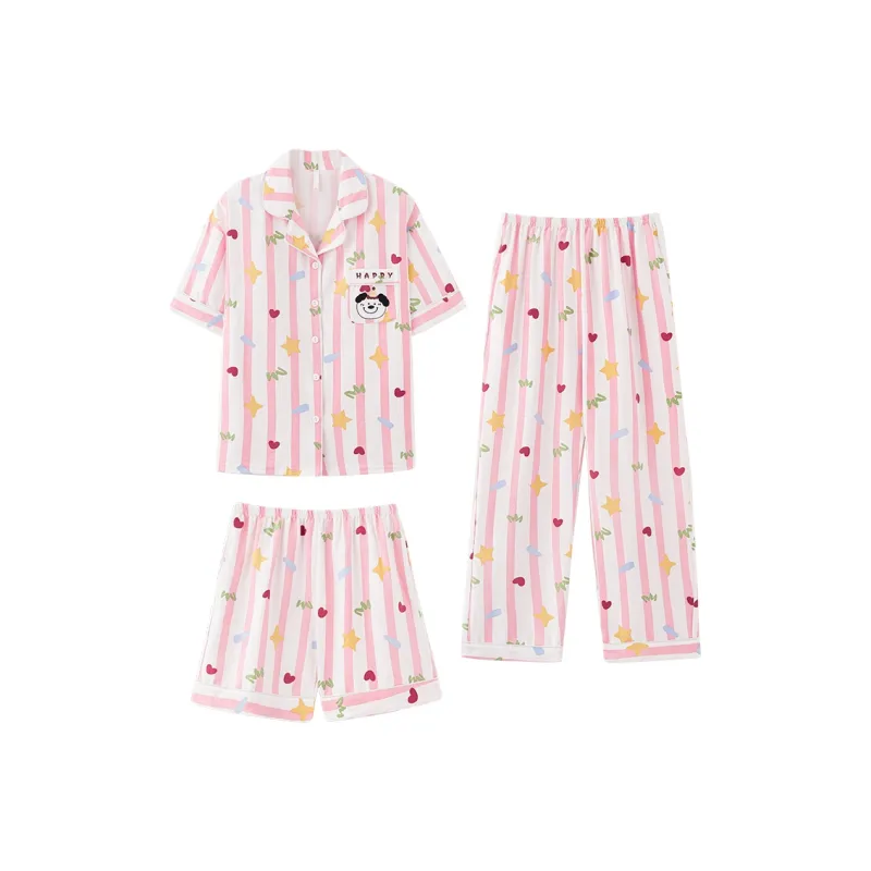 WANANNI Pajama Set Women's Pink-0