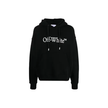OFF WHITE Big Bookish Skate Drawstring Hoodie