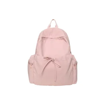 SEVENMOONS Nylon Backpack Women's White/Black/Purple/Yellow/Khaki/Green/Blue/Pink