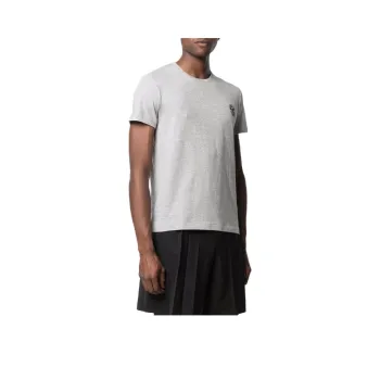 Alexander McQueen T Shirts Men Gray