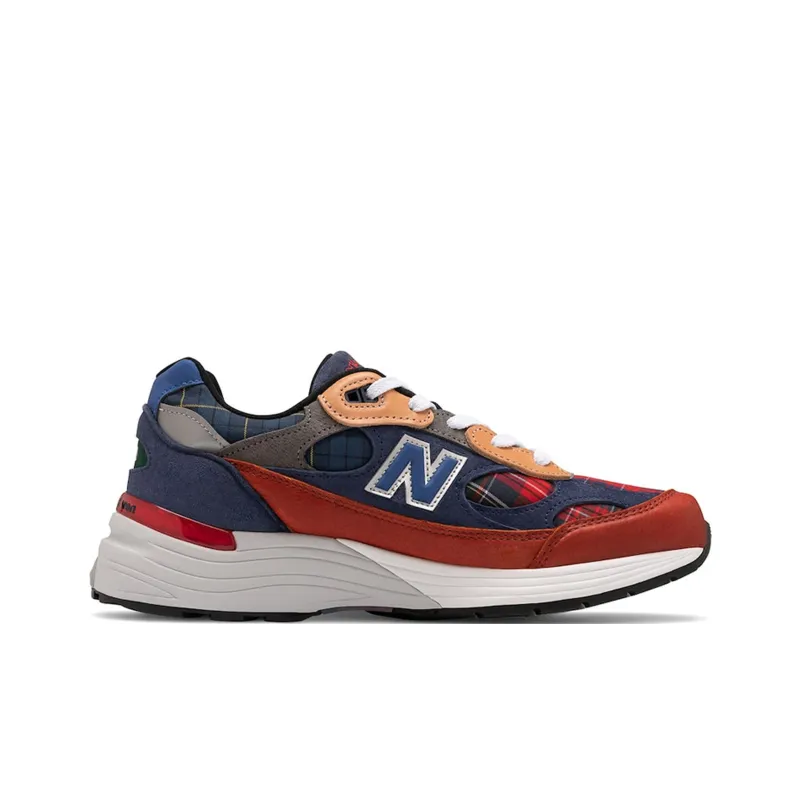 New Balance 992 Plaid Patchwork-1