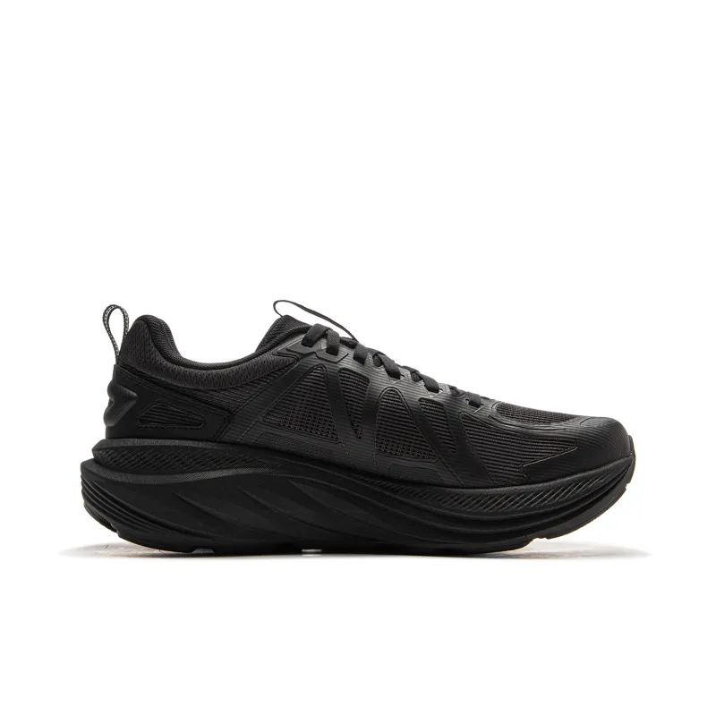 LINING Leisurely Running Shoes Men Low Top Black-1