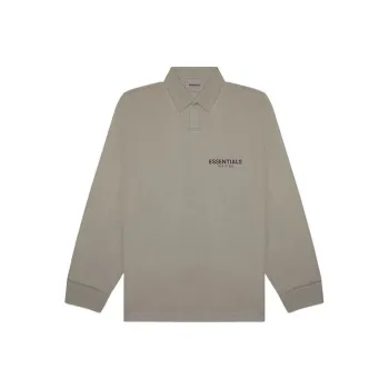 Fear Of God Essentials Long Sleeve Boxy Polo