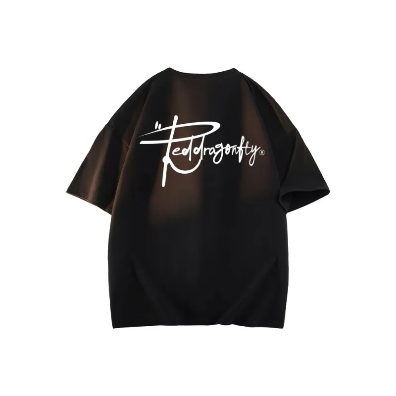 RED DRAGONFLY T Shirt Unisex Black-1
