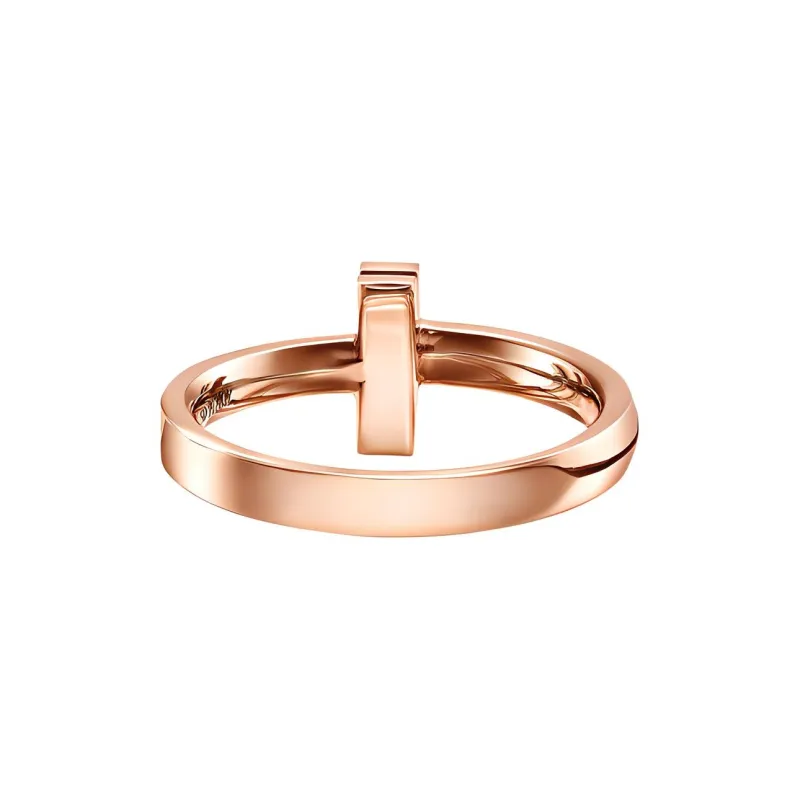 TIFFANY & CO. 18K Rose Gold Rings Unisex-1