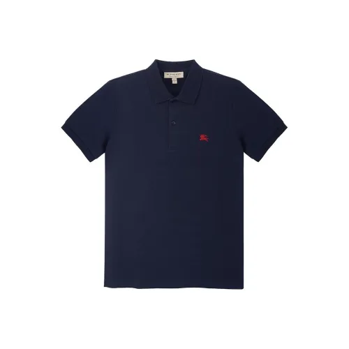 Burberry Oxford Logo Embroidered Polo