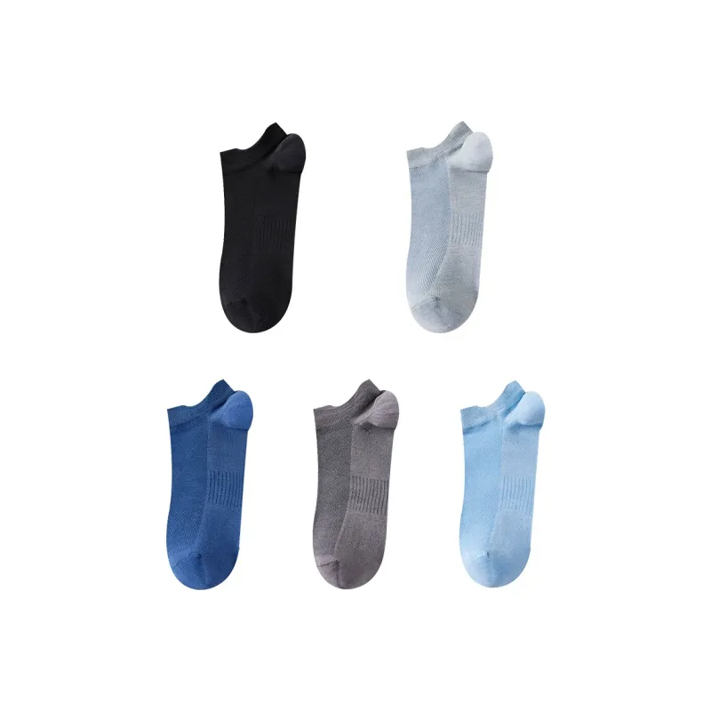 Cotton Gene No Show Socks Men's Combo Set-7
