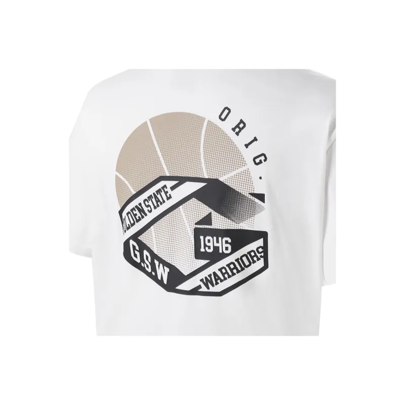 NBA Golden State Warriors T Shirt Unisex White-2