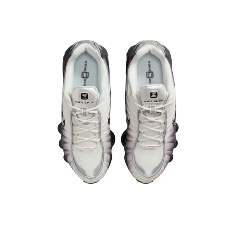 Nike Shox Tl Off Noir Metallic Silver Women's-2
