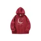 J617 Moon Hooded Fleece-Lined Burgundy