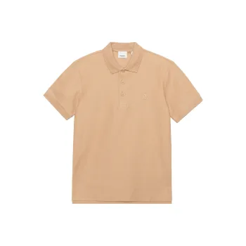 Burberry Monogram Motif Cotton Pique Polo
