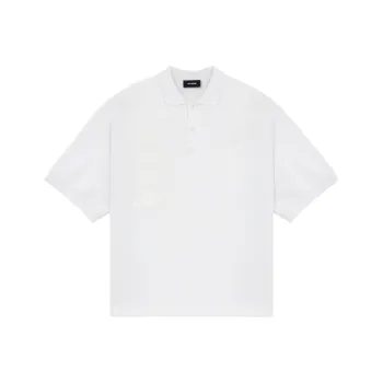 WE11DONE Polo Shirt Unisex White