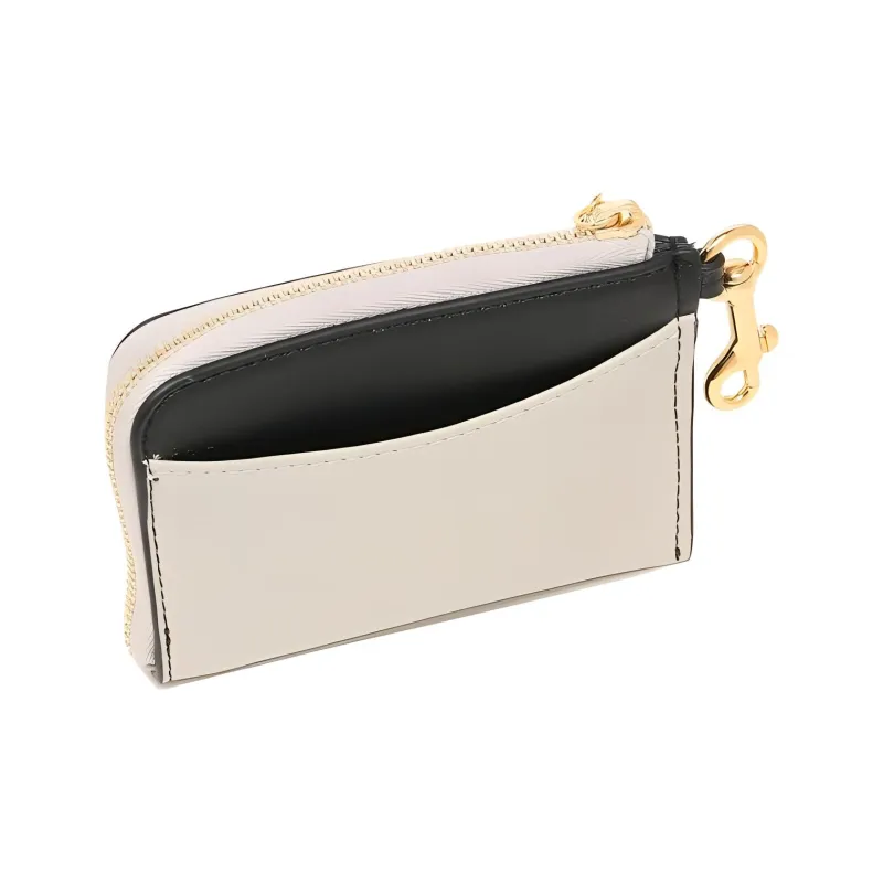 Stella McCartney Logo Perforated Zipped Wallet-1