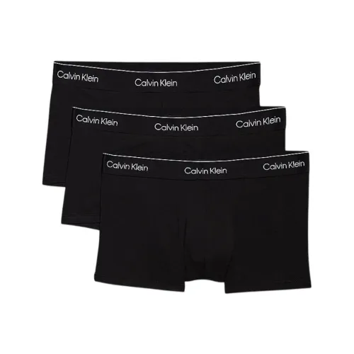 CALVIN KLEIN Underpants Europe Version Men's 3 Pack Black