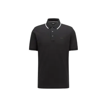 HUGO BOSS Polo Shirts Men Black
