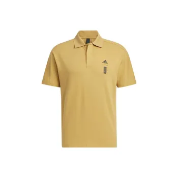 Adidas Polo Shirts Men Yellow