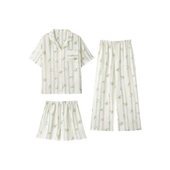 WANANNI Pajama Set Women's Light Green