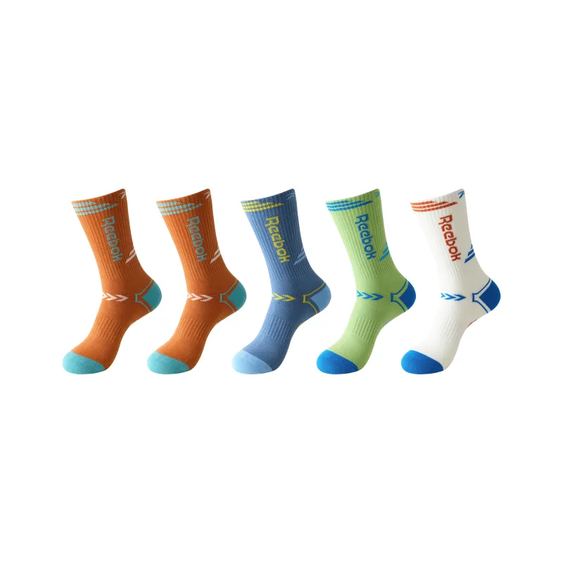 Reebok Mid Calf Socks Unisex 5 Pack-18
