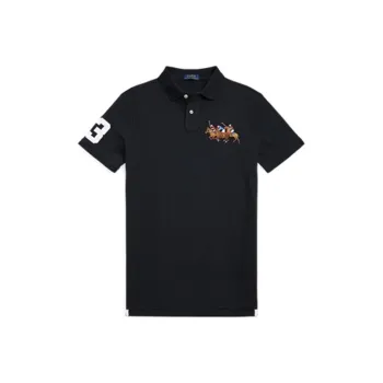 Polo Ralph Lauren Polo Shirts Men Black