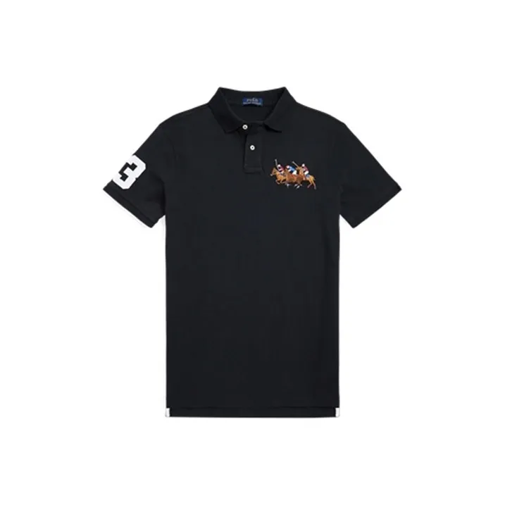 Polo Ralph Lauren SS22 Polo Shirt Men's Black-0