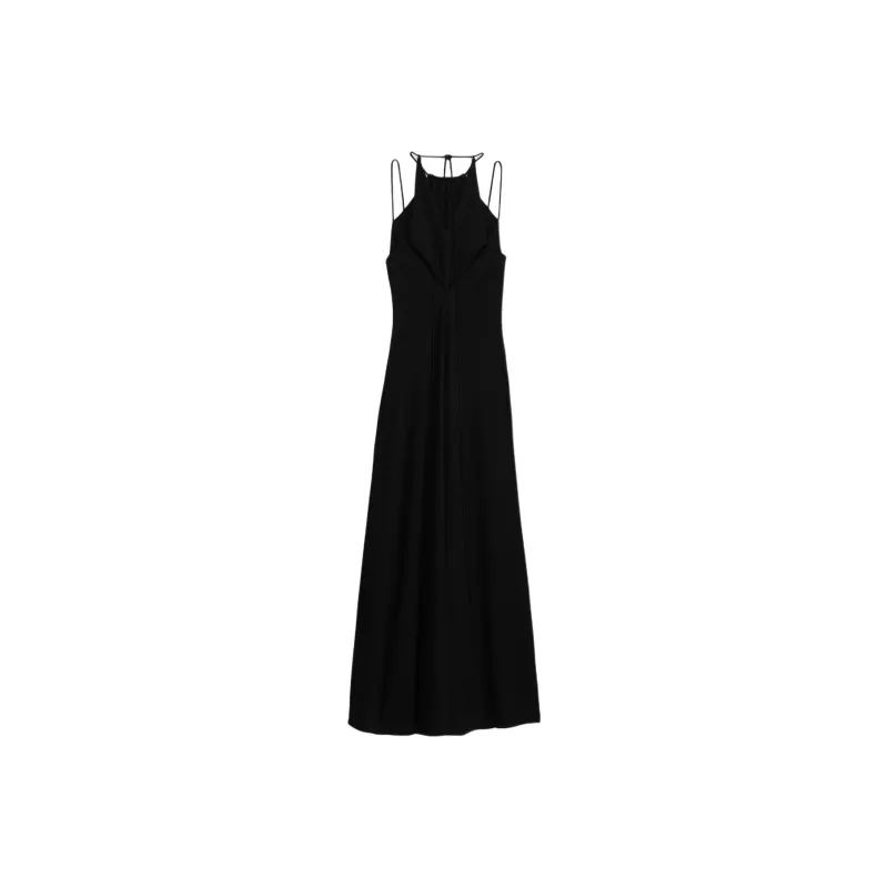 ZARA Slip Dresses Women's Black-1