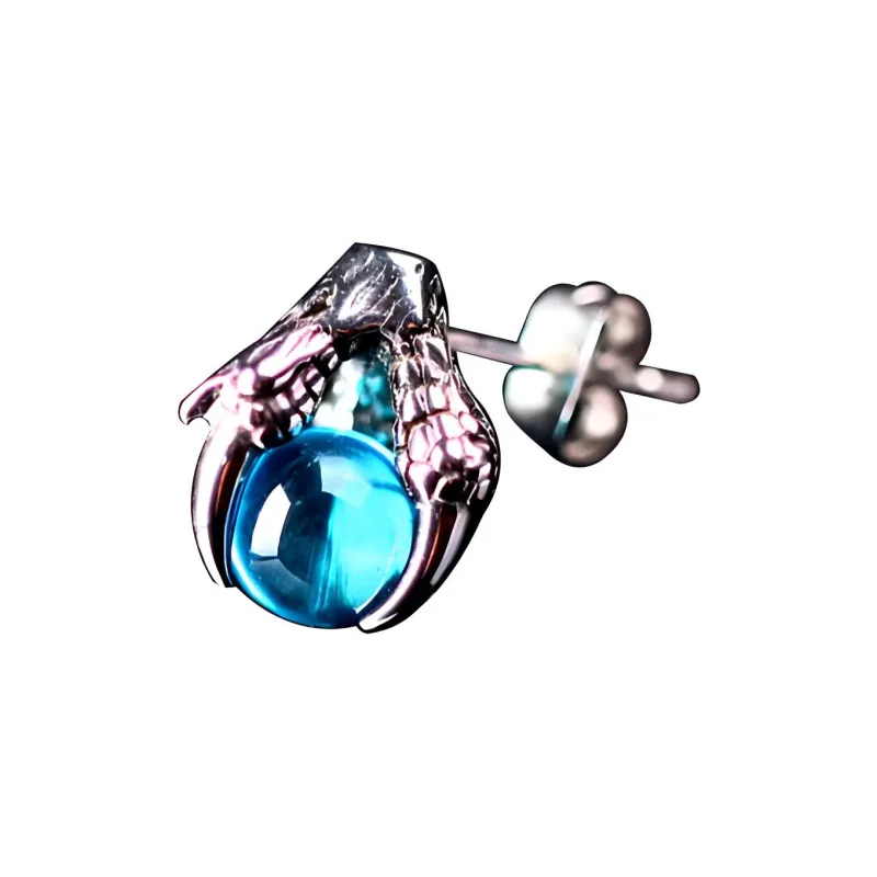 IDEE CREATIVE IDEA FOR YOU Steel Stud Earrings Men's-1