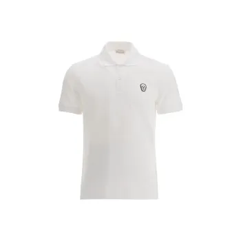 Alexander McQueen Polo Shirts Men White