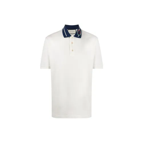 GUCCI Clothing Polo Shirts Men White