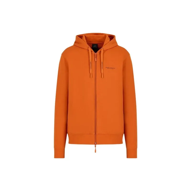 ARMANI EXCHANGE Logo print Cotton Hoodie-8