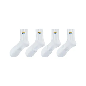 ZEROIN Mid Calf Socks Unisex 4 Pack