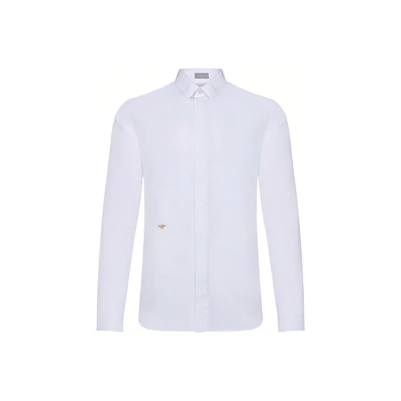 DIOR Bee Embroidered Long Sleeved Shirt-0