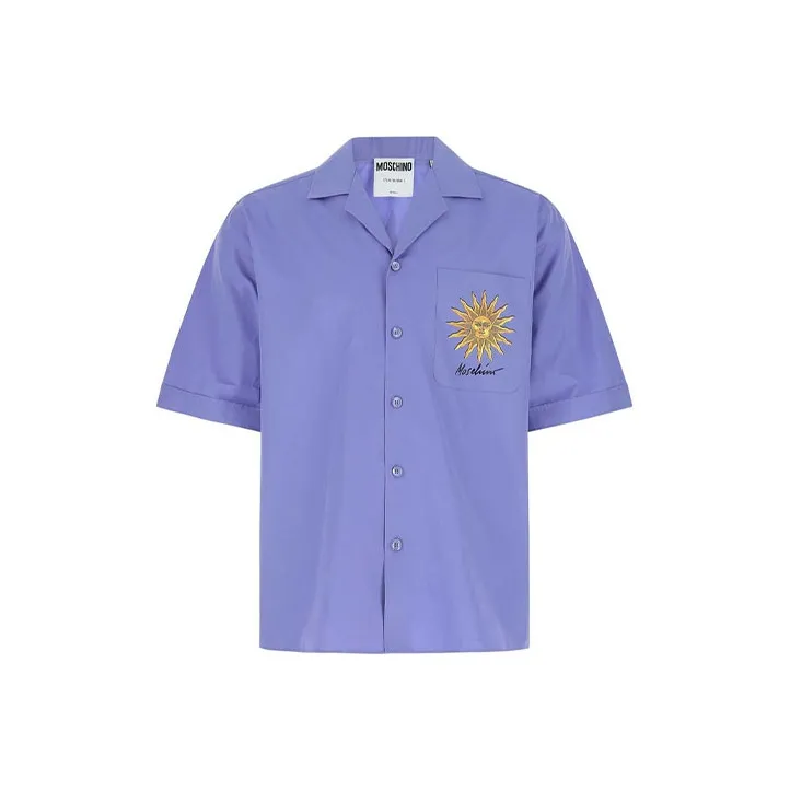 MOSCHINO Shirts Men Purple-0