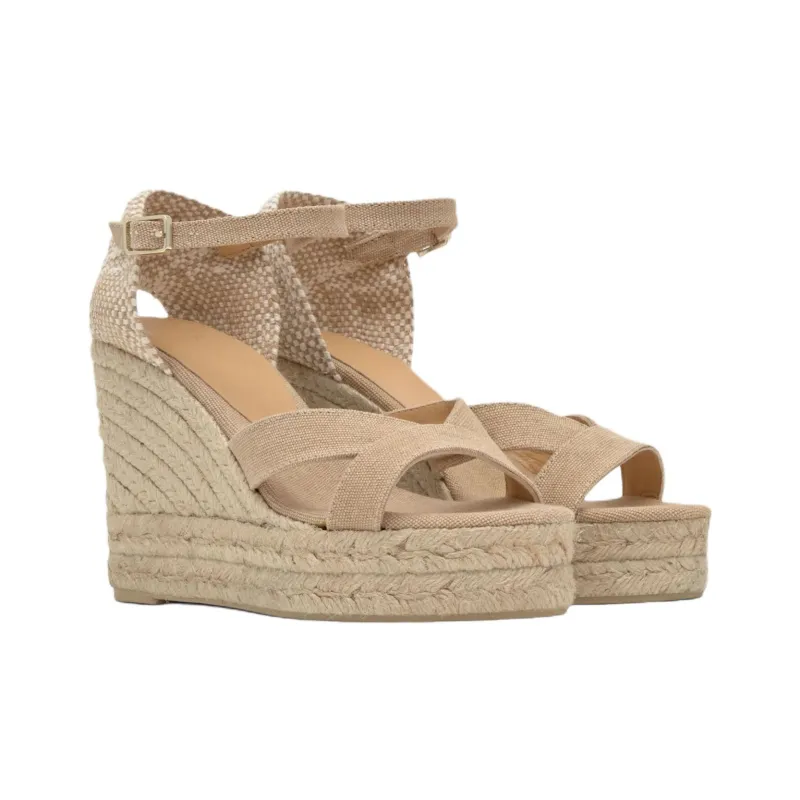 Castañer Bruna One Strap Sandals Women's Sand-2