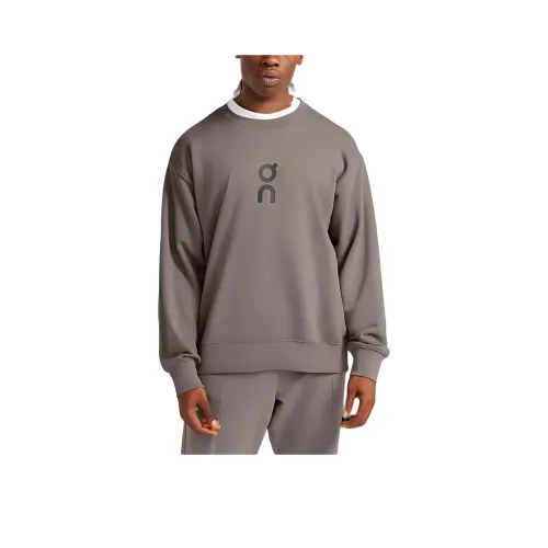 On Club Crew Sweatshirt Men's Graphite Gray