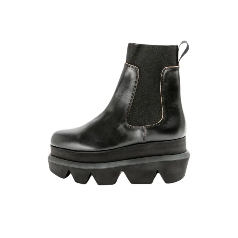 Sacai Short Chelsea Boots Women's Black-0