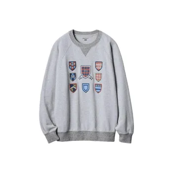 Jw Anderson X UNIQLO Jw Anderson Co-Branded Series Sweatshirts Men Gray