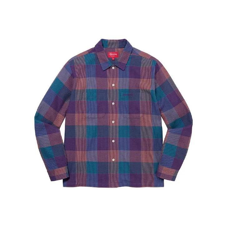 Supreme Plaid Flannel Shirt FW21-2