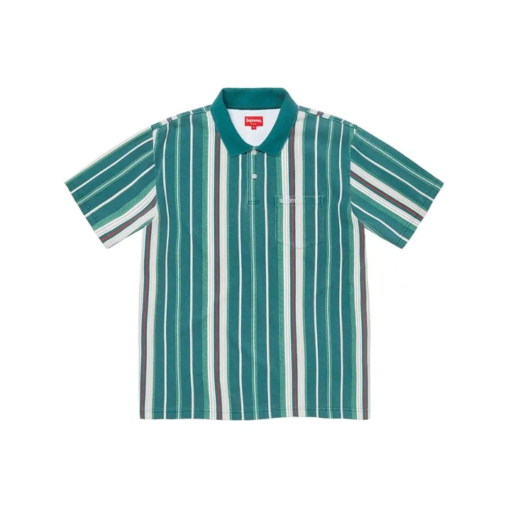 Supreme Vertical Stripe Polo-0