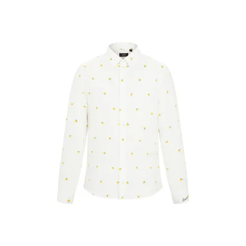 RARE Long-Sleeved Shirts Men's White