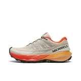 Ecru/Orange Red