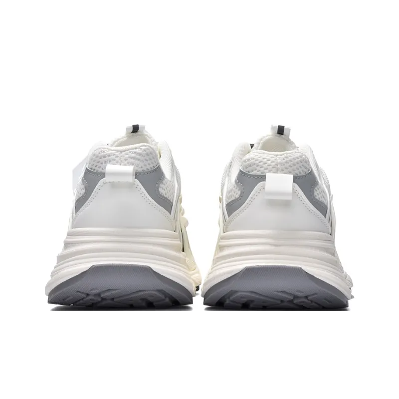 MISTERY Breathable, Slip Resistant, And Abrasion Resistant Low Top Chunky Sneakers Women's-3