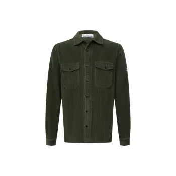 STONE ISLAND Shirt Men's Army Green