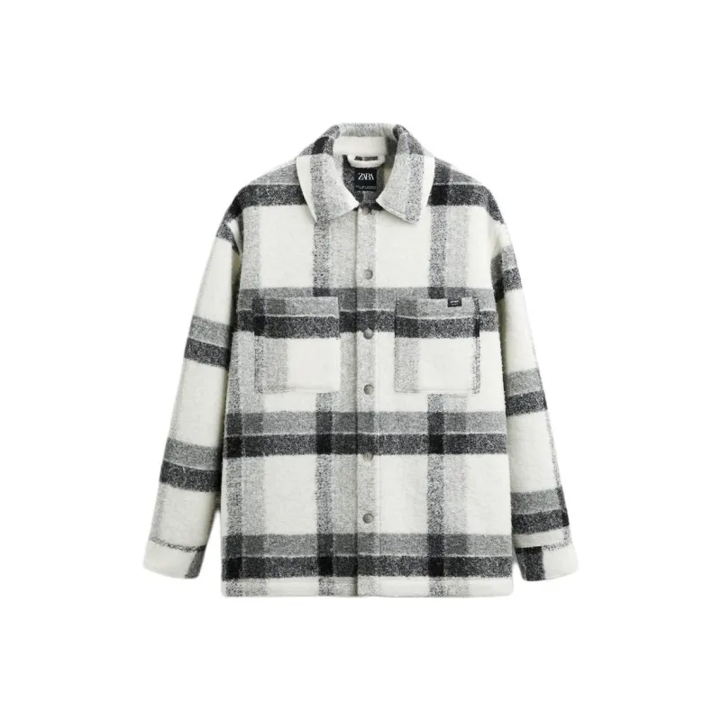 ZARA Shirts Men Stripes-0