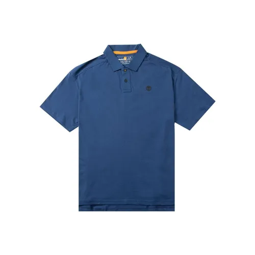 Timberland Polo Shirts Men Blue