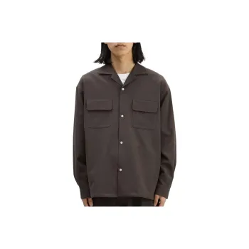 Beams Shirts Men Dark Brown